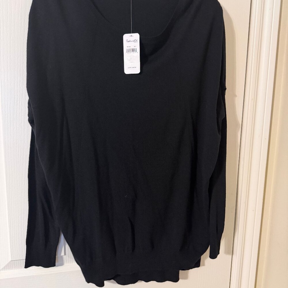 Splendid oversized tunic sweater, size small, NEW